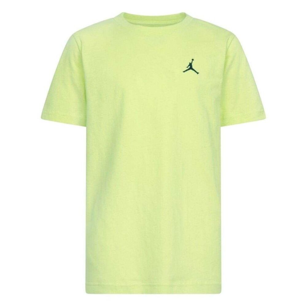 Air Boys Logo Polycotton T-Shirt / Light Lemon Twist
